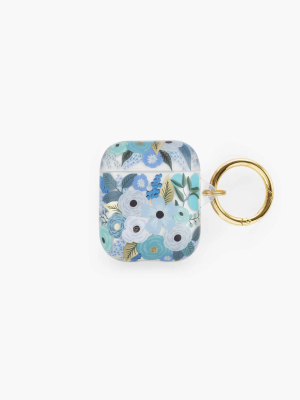 Rifle Paper Co. Clear Garden Party Blue Airpod Case