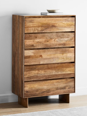 Anton Solid Wood 5-drawer Dresser