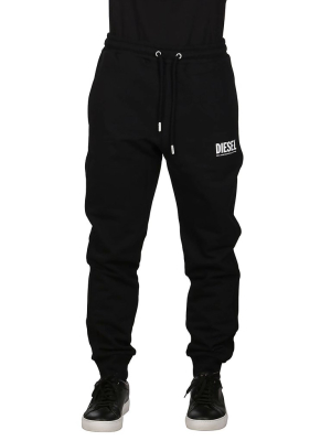 Diesel Logo Printed Sweatpants