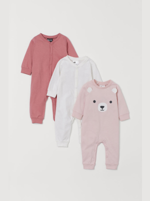 3-pack Cotton Pajamas