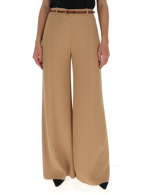 Chloé Crêpe Flared Pants