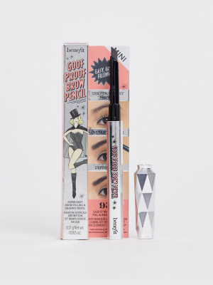 Benefit Cosmetics Goof Proof Waterproof Easy Shape & Fill Eyebrow Pencil Mini