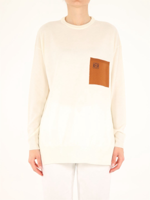 Loewe Anagram Pocket Patch Sweater