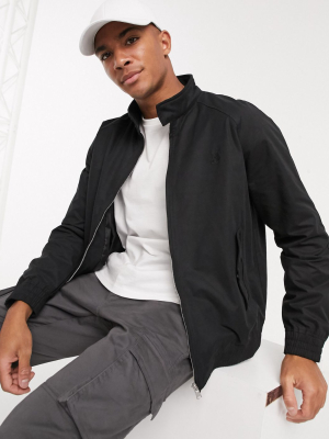 Topman Harrington Jacket In Black