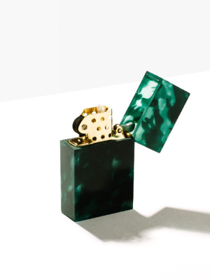 Green Marble Lighter