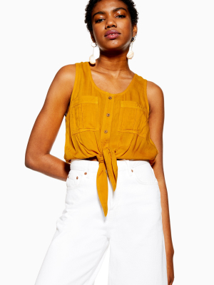 Utility Sleeveless Top