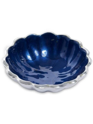 Julia Knight Peony 4" Petite Bowl In Sapphire