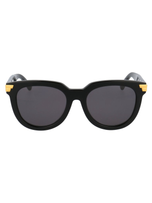 Bottega Veneta Eyewear Round Frame Sunglasses