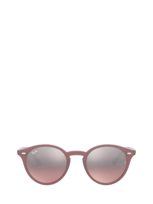 Ray-ban Rb2180 Round Frame Sunglasses