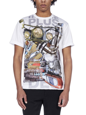 Comme Des Garçons Homme Plus Graphic Printed T-shirt