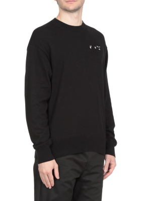 Off-white Logo Printed Sweatshirt