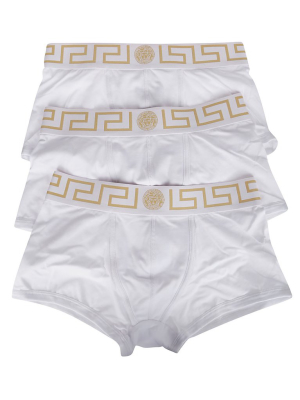 Versace Greca Set Of Three Boxers