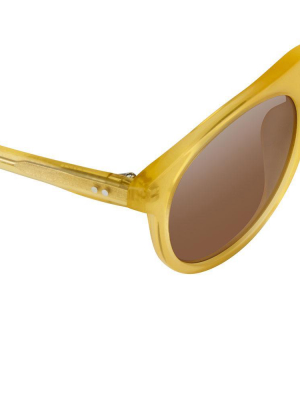 Dries Van Noten 91 C10 Flat Top Sunglasses