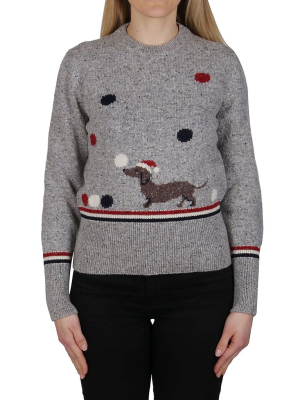 Thom Browne Holiday Intarsia Sweater