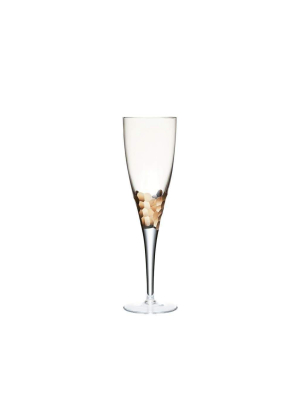 Kim Seybert Paillette White Wine Glass In Gold - Set Of 4