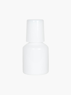 Bedside Carafe & Glass - Opaque White