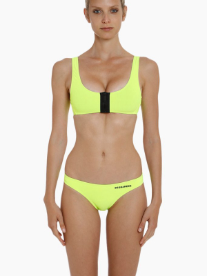 Hipster Bikini Bottom - Neon Yellow