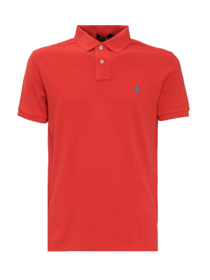 Polo Ralph Lauren Logo Embroidered Polo Shirt