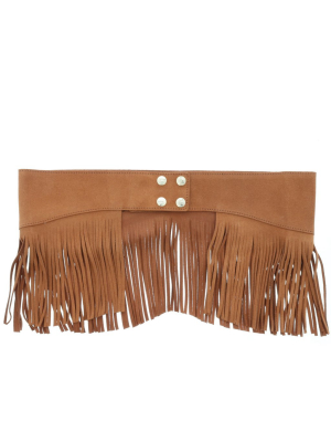 Pinko Fringe Waist Belt