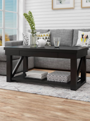 Liberty Coffee Table Black - Room & Joy