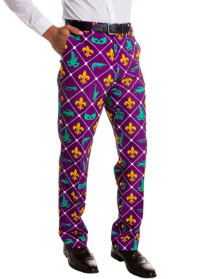 The Bourbon St. Special | Mardi Gras Diamond Pants