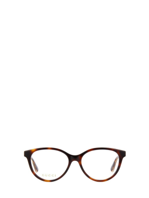 Gucci Eyewear Cat Eye Frame Glasses