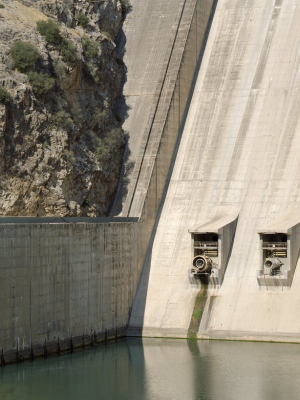 Presa De Inznajar Turbine Outlets