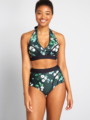 The Gilda High-waisted Bikini Bottom