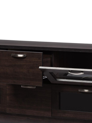 Aidan Dark Brown Tv Cabinet