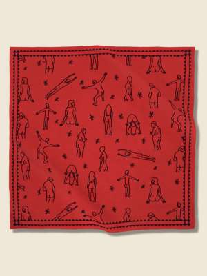 Summer Butts Bandana - Red