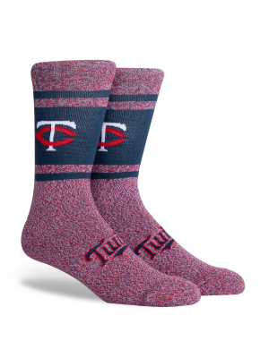 Mlb Minnesota Twins Varsity Crew Socks