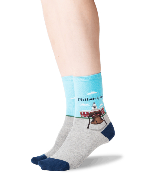 Women's Philadelphia Crew Socks