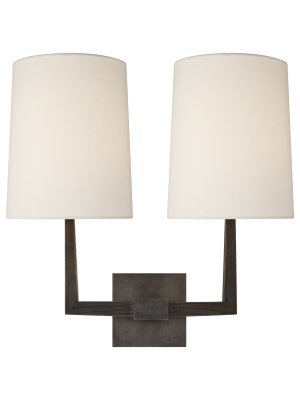 Ojai Large Double Sconce In Various Colors