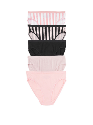 Victoria's Secret 5-pack Stretch Cotton Brief Panties