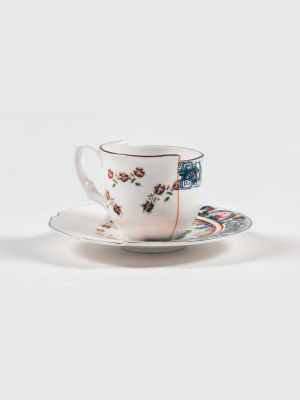 Hybrid Tamara Porcelain Coffee Cup W/ Saucer