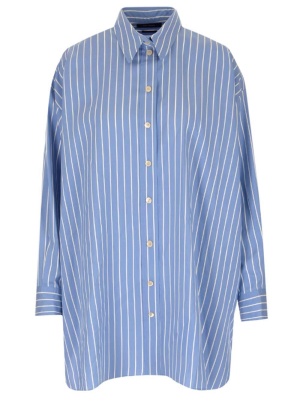 Isabel Marant Striped Oversized Shirt