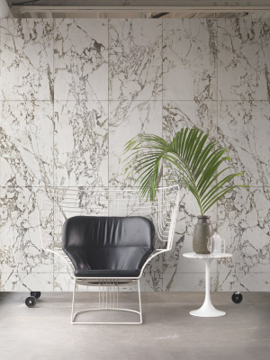 White Marble Wallpaper Design By Piet Hein Eek For Nlxl Wallpaper