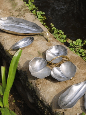 Lodhi Garden Mango Leaf Double Dish