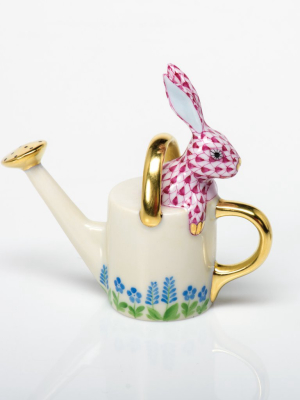 Watering Can Bunny, Raspberry