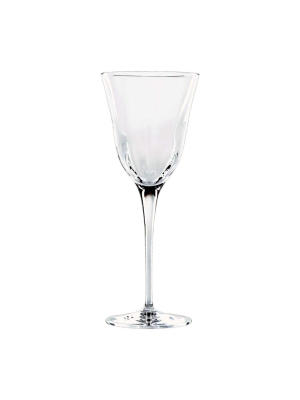 Vietri Optical Water Glass - Clear