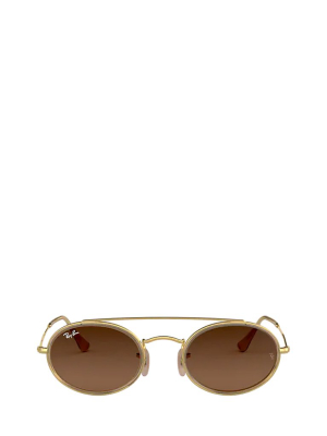 Ray-ban Oval Double Bridge Sunglasses