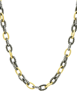 Alternating Chain Link Necklace