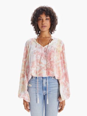 Natalie Martin Lizzy Shirt - Sunrise Tie Dye