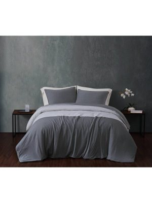 Sean John Color Block Jersey Duvet Set