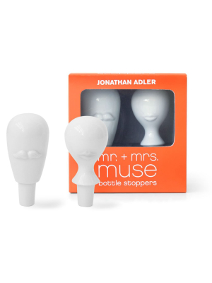 Mr. & Mrs. Muse Bottle Stopper Set