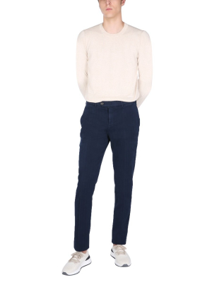 Brunello Cucinelli Mid Rise Slim-fit Pants