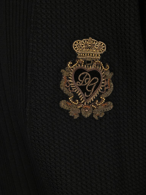 Dolce & Gabbana Logo Embroidered Polo Shirt