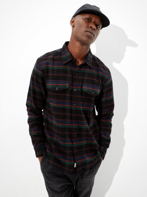 Ae Super Soft Flannel Shirt