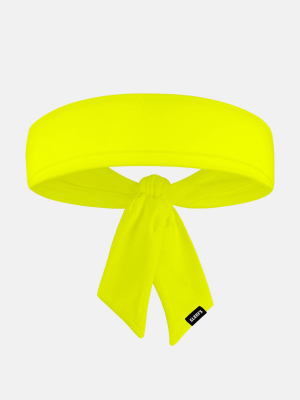 Hue Lemon Yellow Ninja Headband