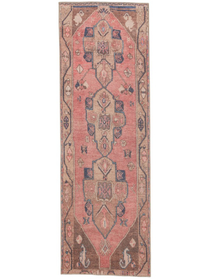 Blu Home Kairos Rug - Medallion Pink/blue